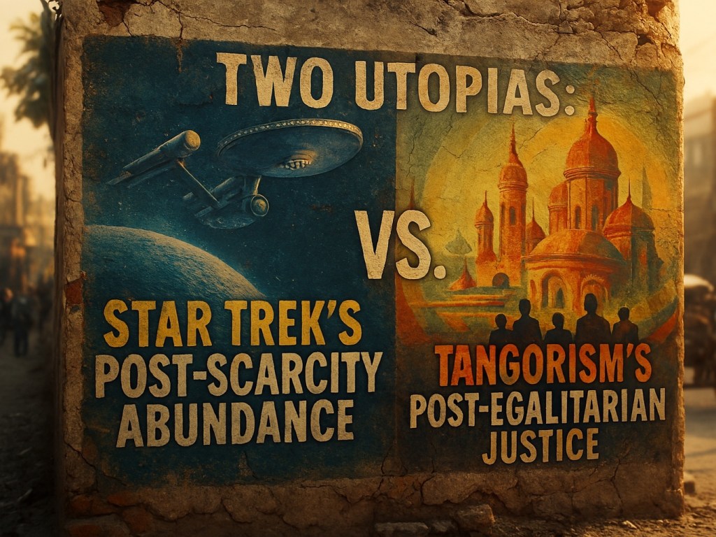 Two Utopias: Star Trek - Nureeva and Tangora